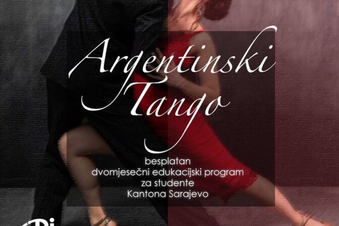 POZIV STUDENTIMA: Besplatne radionice Argentinskog Tanga – “Sarajevo Tango Young”