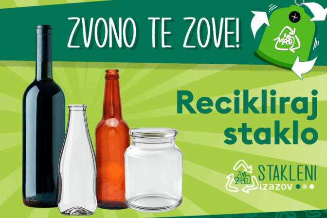 „Stakleni izazov, zvono te zove“ – Podizanje svijesti o reciklaži stakla