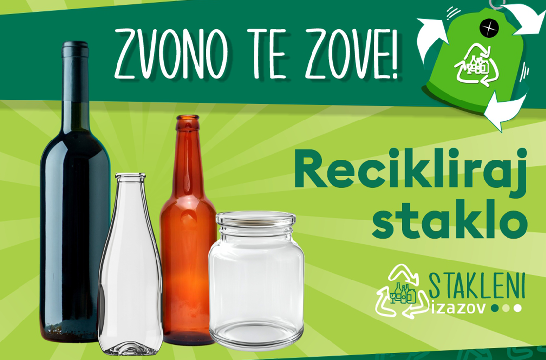 „Stakleni izazov, zvono te zove“ – Podizanje svijesti o reciklaži stakla
